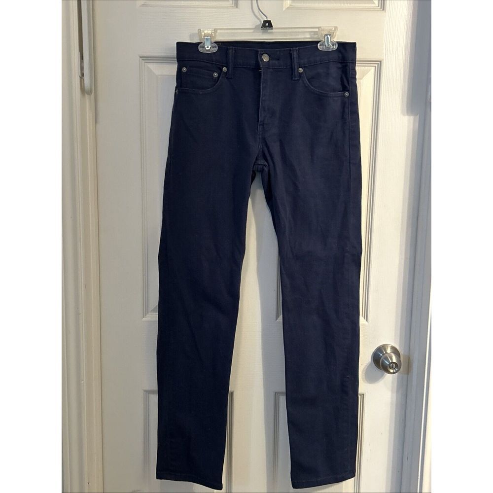 Levi's Men's 511 Slim Fit‎ Premium Pants Color Navy Blue Wash 30x32